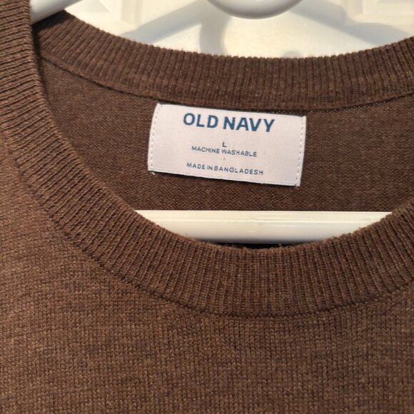 Men's Brown Crewneck - Picture 3 of 4